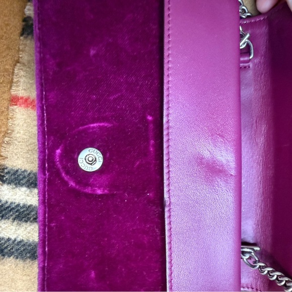 Gucci Purple Velvet Super Mini Dionysus - Picture 6 of 11